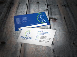 Eating Fit Buisiness card  | Design de Carte de Visite par MT