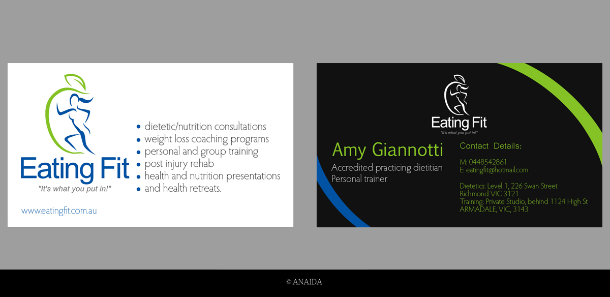 Visitenkarten-Design von Anaida für dieses Projekt | Design #2069421