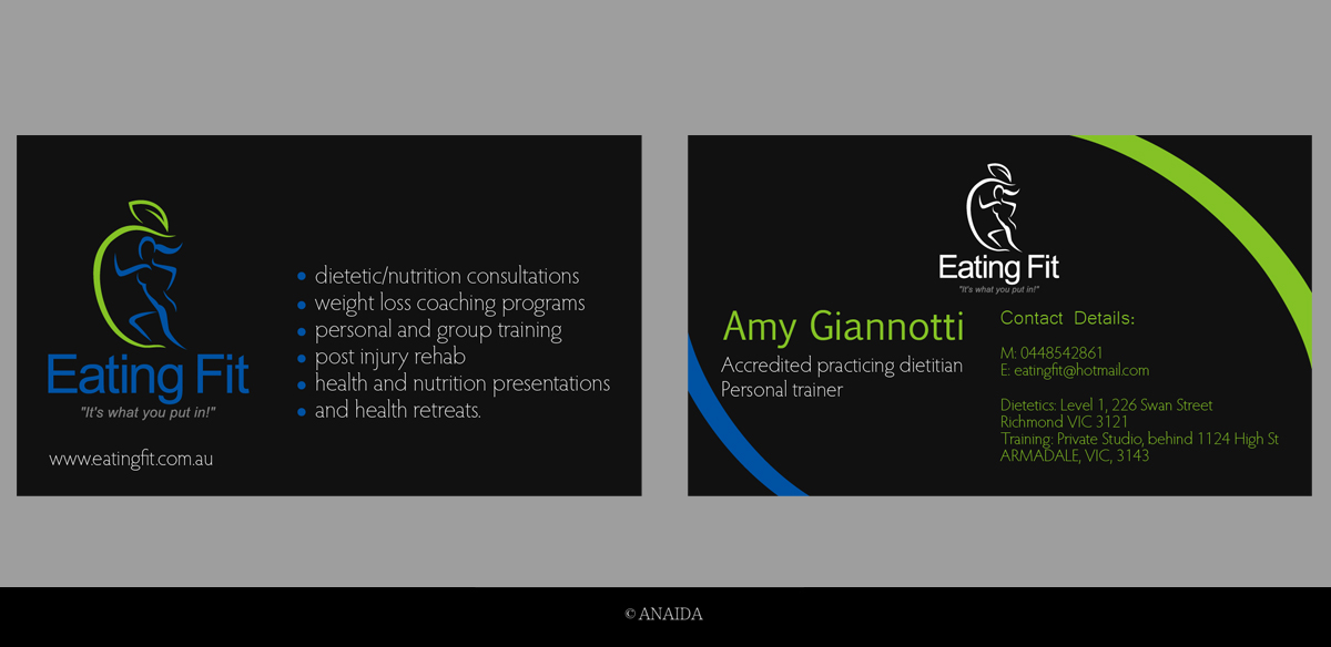Visitenkarten-Design von Anaida für dieses Projekt | Design #2069432