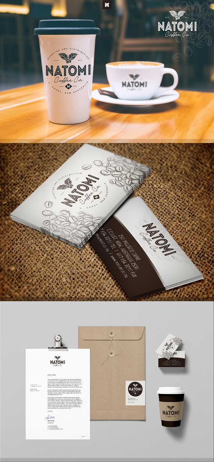 Logo-Design von ProBoo für Natomi Coffee Co. | Design: #9465037