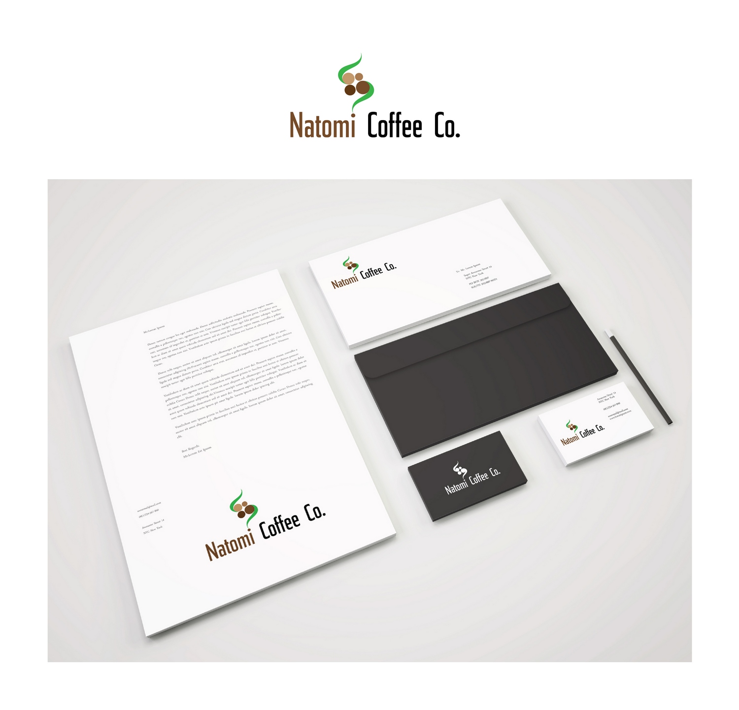 Logo-Design von Fotografescu für Natomi Coffee Co. | Design #9527285