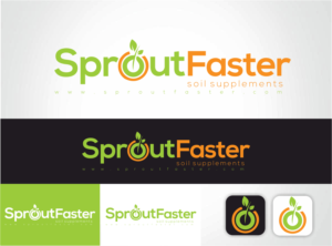 SproutFaster | Logo Design by nikkiblue