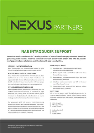 Brochure Design by Gunu for Nexus Partners | Design: #2069320