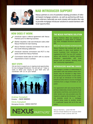Brochure Design by Sbss for Nexus Partners | Design: #2073591