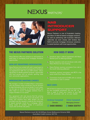 Brochure Design by Sbss for Nexus Partners | Design: #2073604