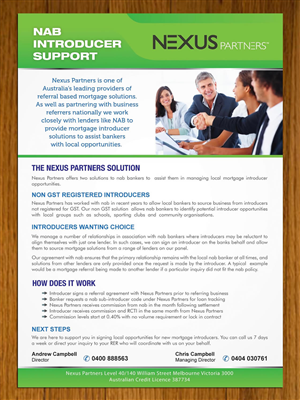 Brochure Design by Sbss for Nexus Partners | Design: #2073627