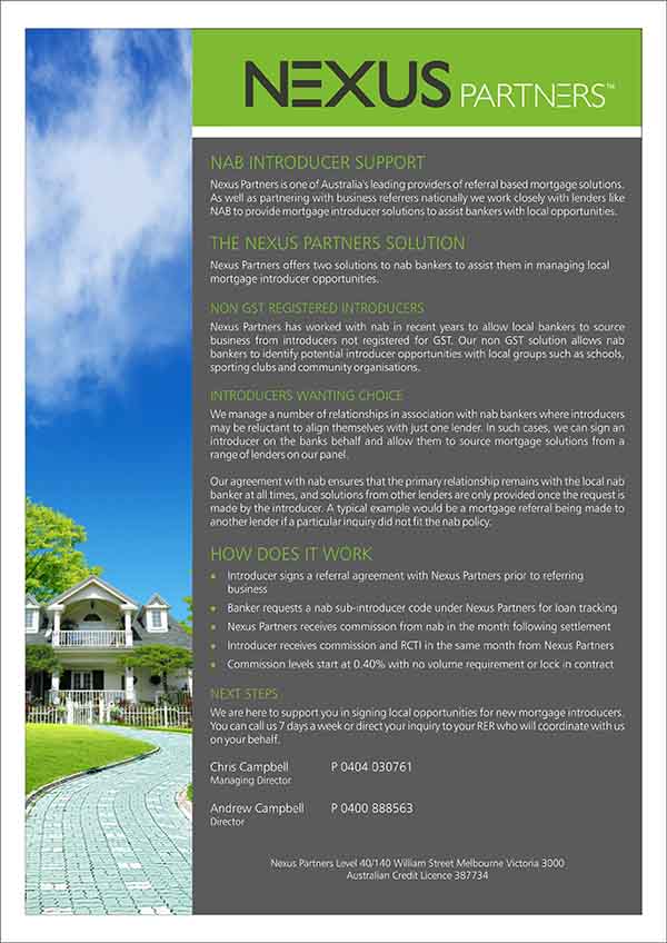 Brochure Design by dkthedon for Nexus Partners | Design #2068052