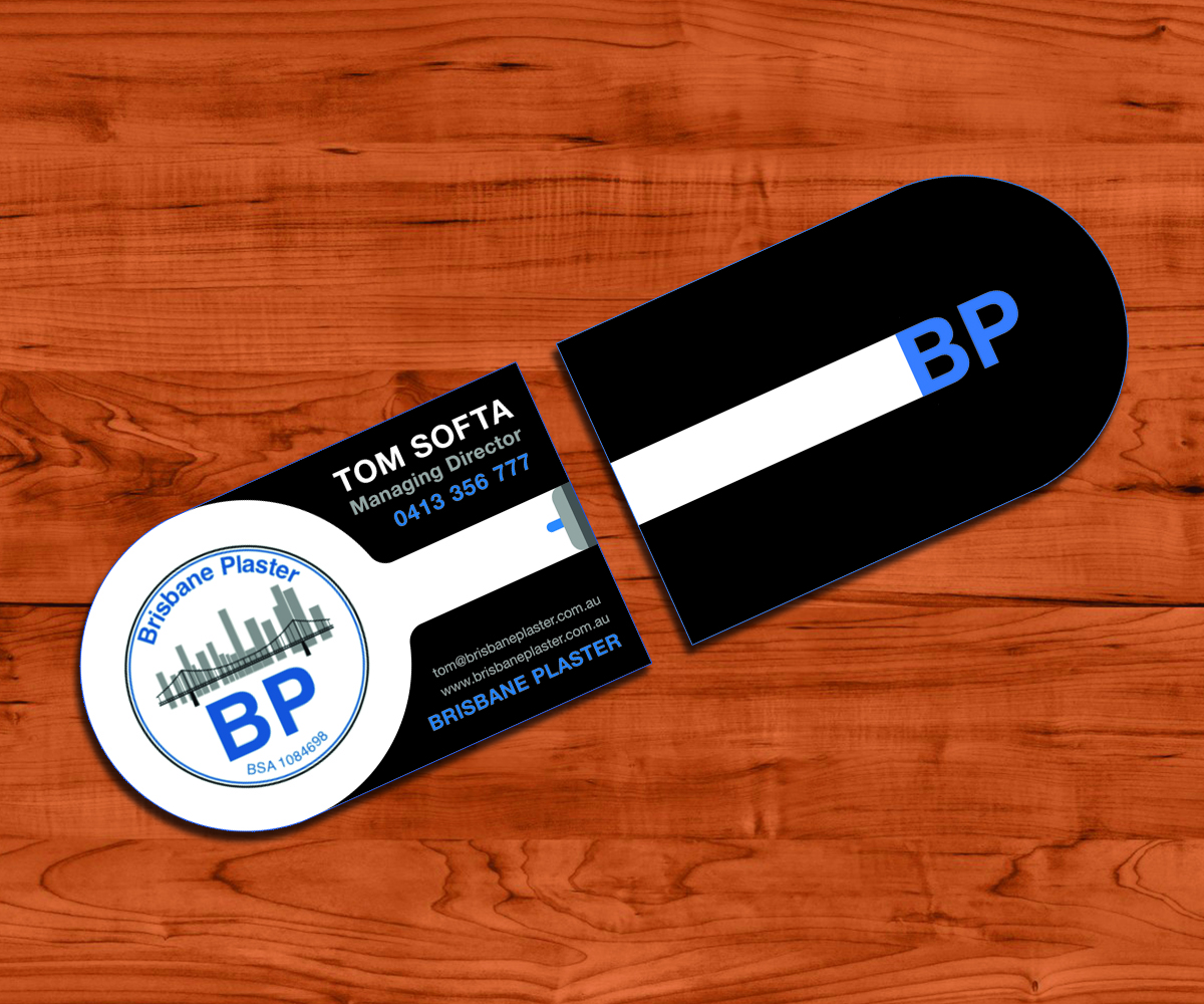 Diseño de Tarjeta de Presentación por R M para Brisbane Plaster Pty Ltd | Diseño #9464977