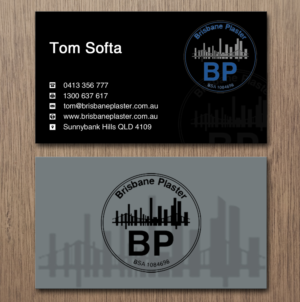 Business Card Design by Lanka Ama for Brisbane Plaster Pty Ltd | Design: #9452497