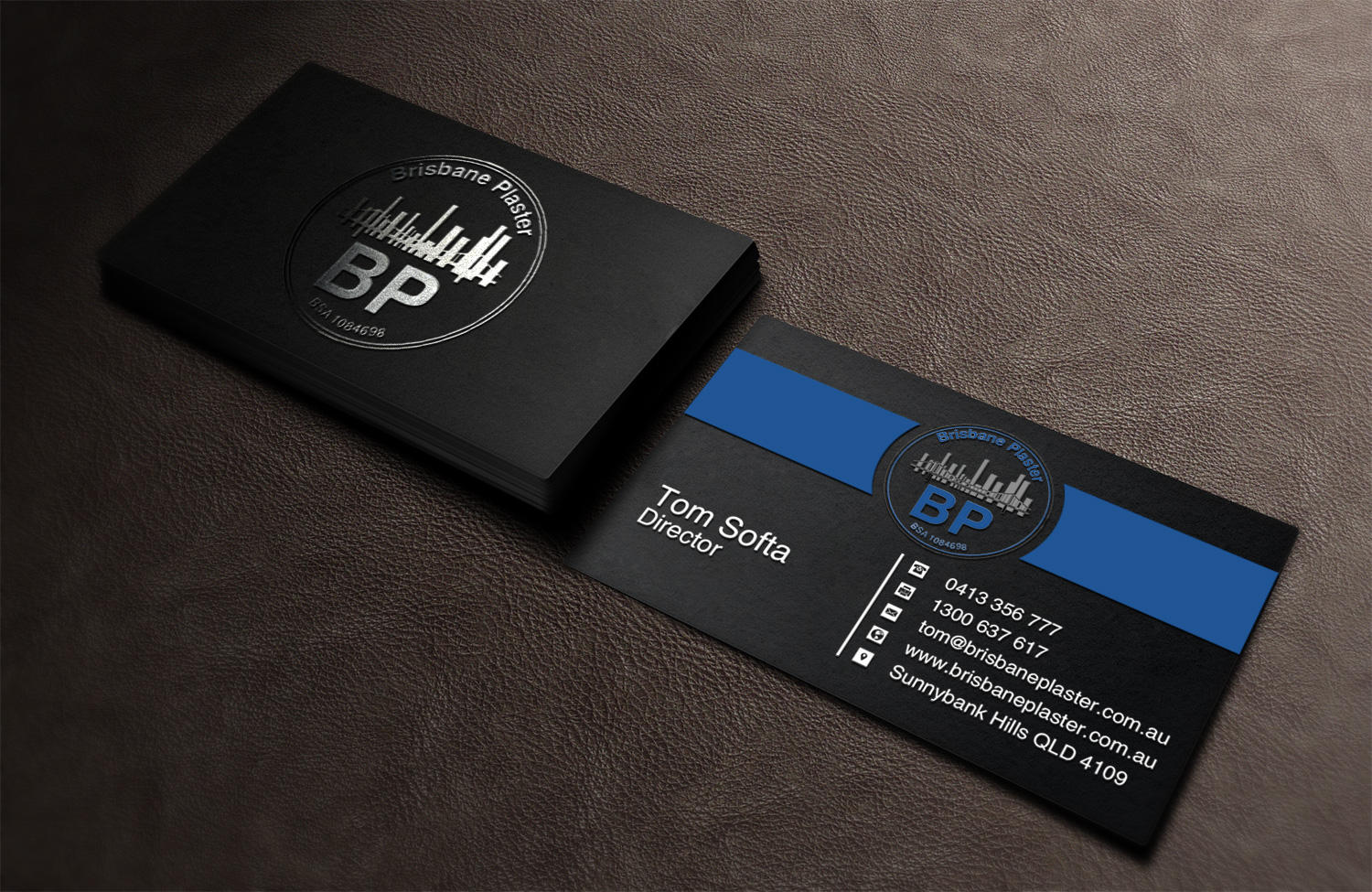 Business Card Design by Lanka Ama for Brisbane Plaster Pty Ltd | Design #9452498
