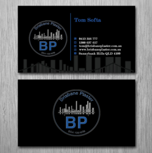 Business Card Design by Lanka Ama for Brisbane Plaster Pty Ltd | Design: #9452506