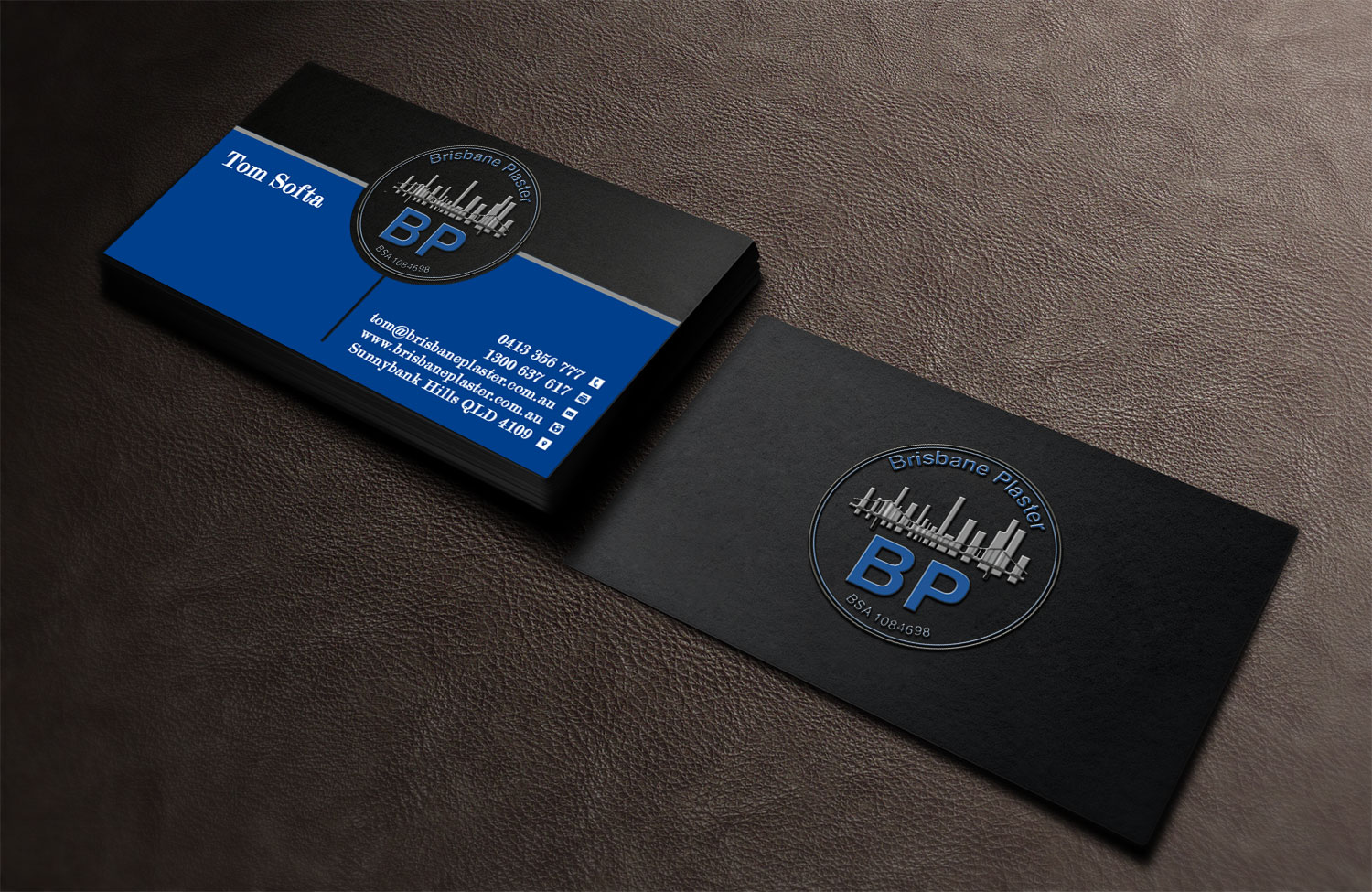 Design de Carte de Visite par Lanka Ama pour Brisbane Plaster Pty Ltd | Design #9452507