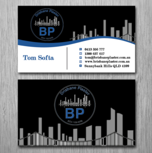 Business Card Design by Lanka Ama for Brisbane Plaster Pty Ltd | Design: #9452509