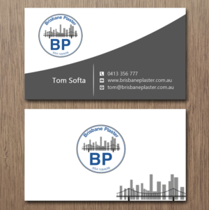 Design de Carte de Visite par Lanka Ama pour Brisbane Plaster Pty Ltd | Design : #9452516