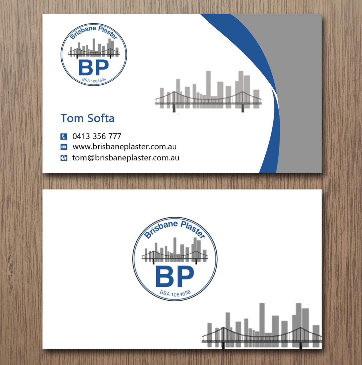 Design de Carte de Visite par Lanka Ama pour Brisbane Plaster Pty Ltd | Design #9452520