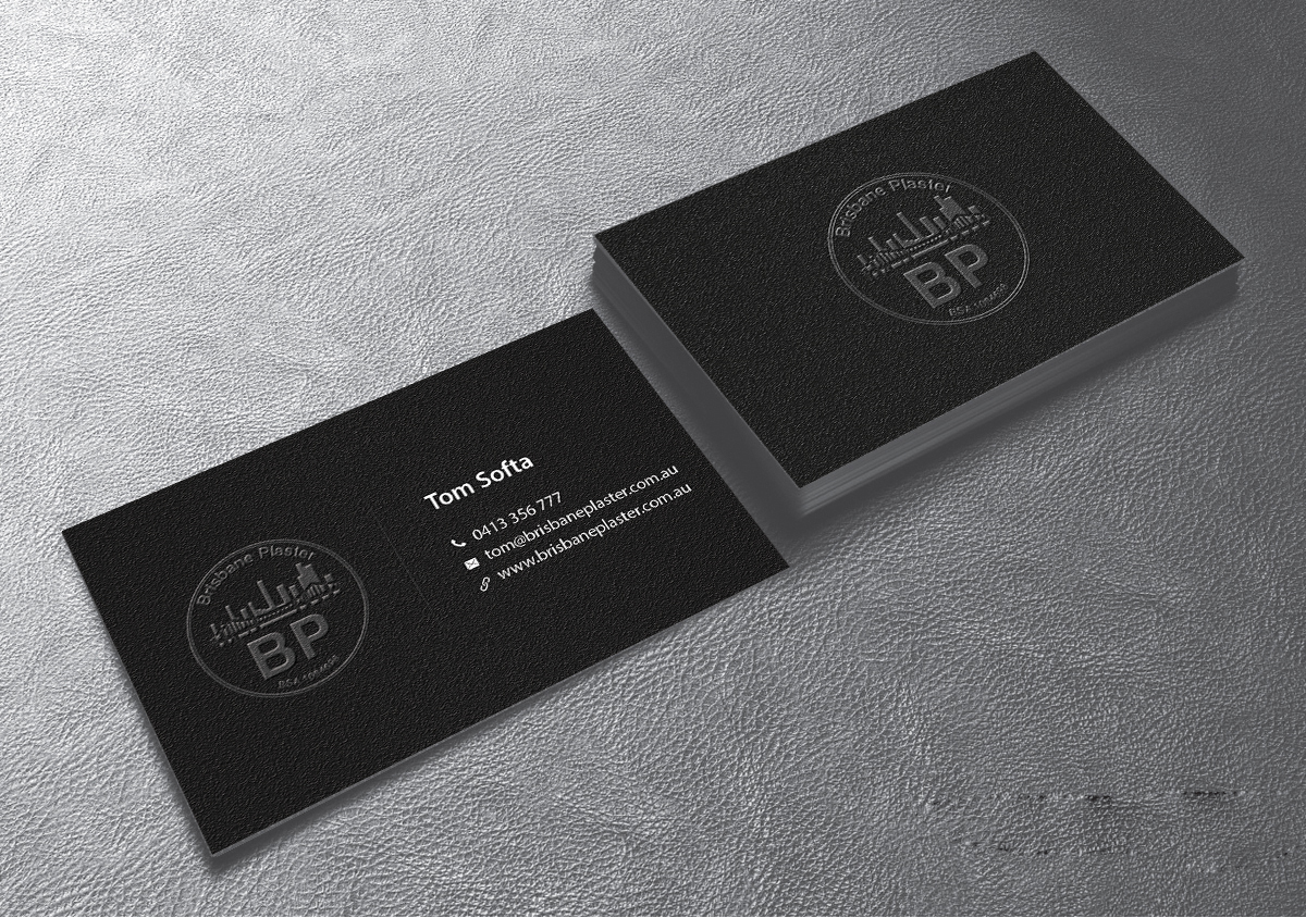 Business Card Design by Creations Box 2015 for Brisbane Plaster Pty Ltd | Design #9456759