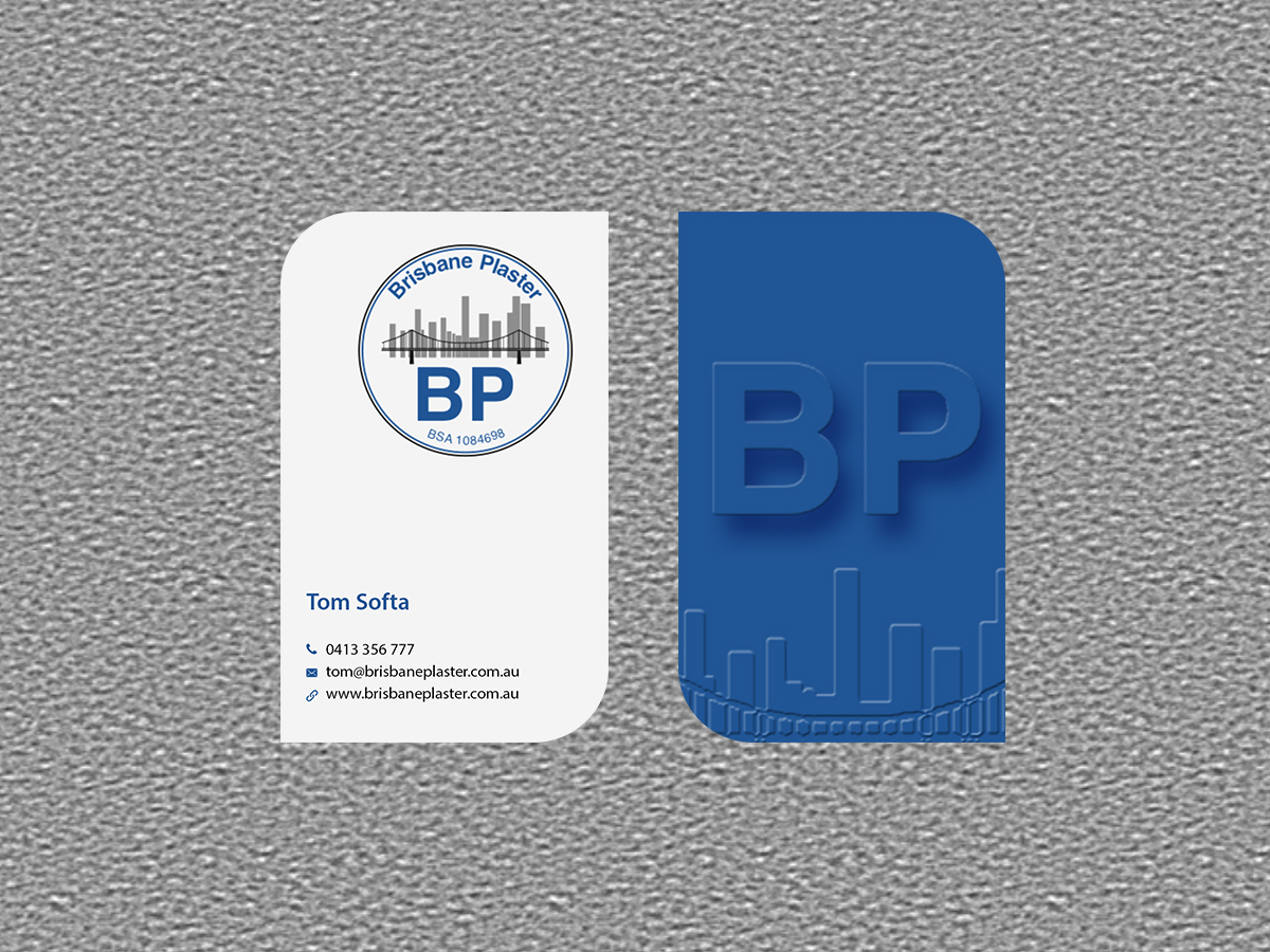 Business Card Design by Creations Box 2015 for Brisbane Plaster Pty Ltd | Design #9456762