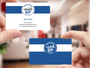 Business Card Design by Creations Box 2015 for Brisbane Plaster Pty Ltd | Design: #9456771