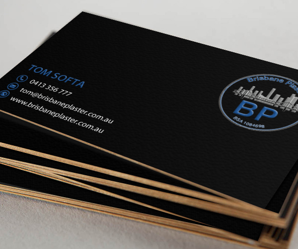 Business Card Design by chandrayaan.creative for Brisbane Plaster Pty Ltd | Design #9454545