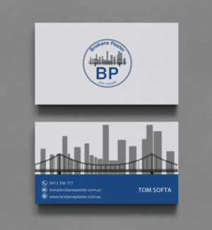 Business Card Design by chandrayaan.creative for Brisbane Plaster Pty Ltd | Design: #9455477