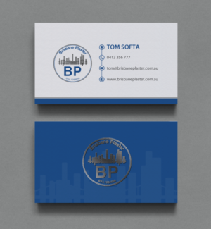 Business Card Design by chandrayaan.creative for Brisbane Plaster Pty Ltd | Design: #9455482