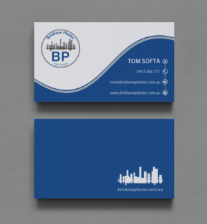Business Card Design by chandrayaan.creative for Brisbane Plaster Pty Ltd | Design: #9455483
