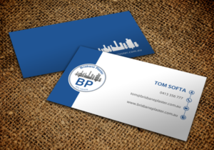 Business Card Design by chandrayaan.creative for Brisbane Plaster Pty Ltd | Design: #9455487