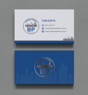 Business Card Design by chandrayaan.creative for Brisbane Plaster Pty Ltd | Design: #9455488