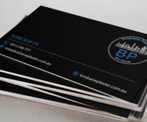 Business Card Design by chandrayaan.creative for Brisbane Plaster Pty Ltd | Design: #9467467