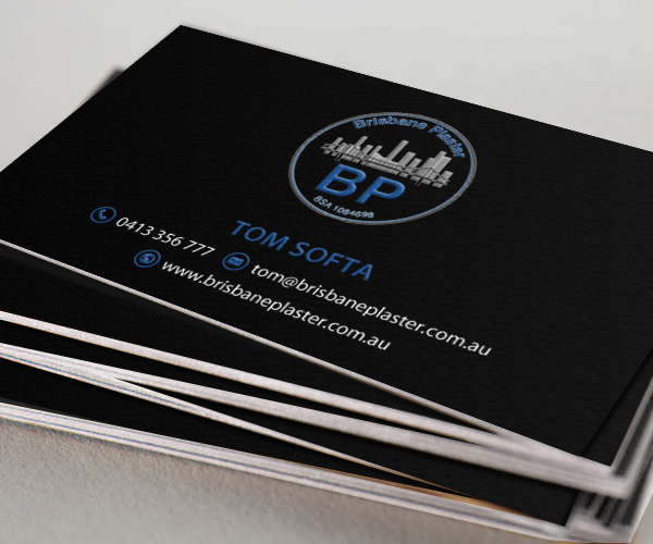 Business Card Design by chandrayaan.creative for Brisbane Plaster Pty Ltd | Design #9467468