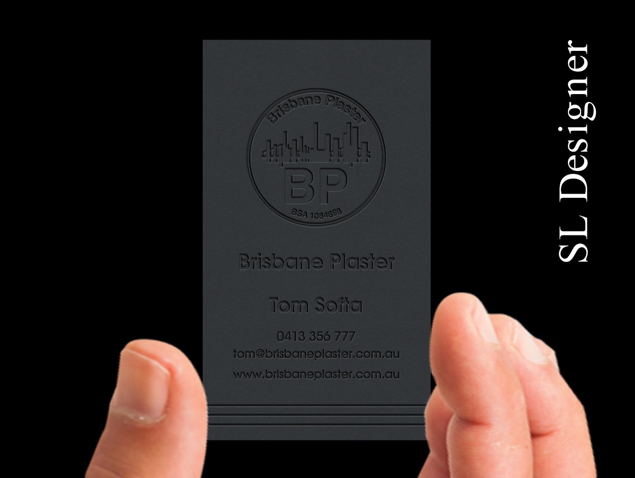 Design de Carte de Visite par SL Designer pour Brisbane Plaster Pty Ltd | Design #9442256