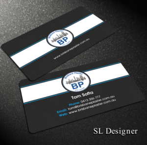 Design de Carte de Visite par SL Designer pour Brisbane Plaster Pty Ltd | Design : #9451893