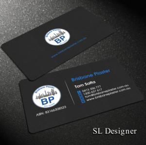 Design de Carte de Visite par SL Designer pour Brisbane Plaster Pty Ltd | Design : #9452042
