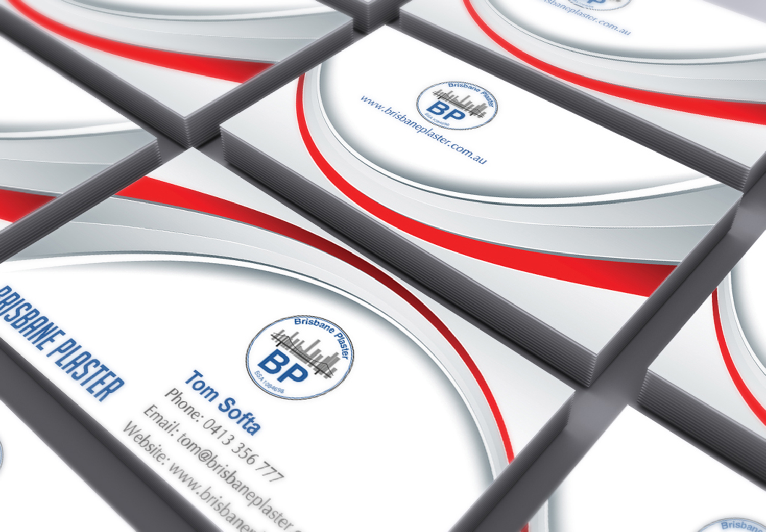 Design de Carte de Visite par wesleylam2826 pour Brisbane Plaster Pty Ltd | Design #9447626