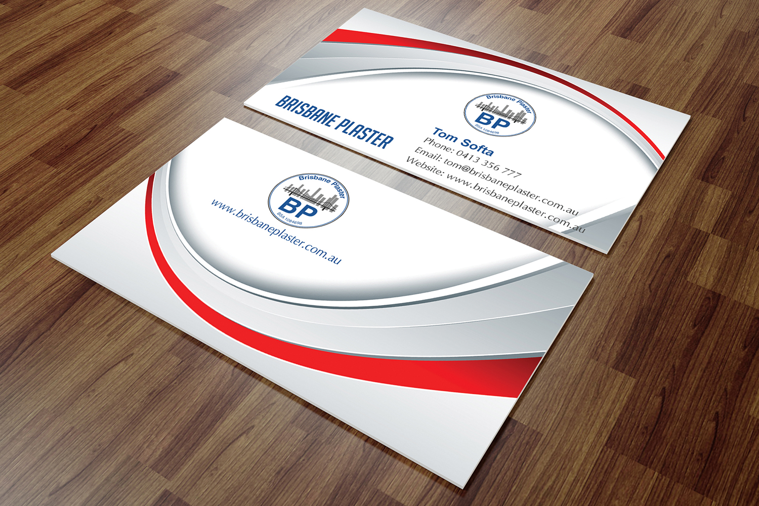 Design de Carte de Visite par wesleylam2826 pour Brisbane Plaster Pty Ltd | Design #9447627
