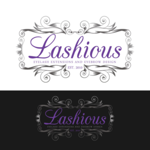 Lashious - Eyelash Extensions and Eyebrow Design | Diseño de Logo por designstarla