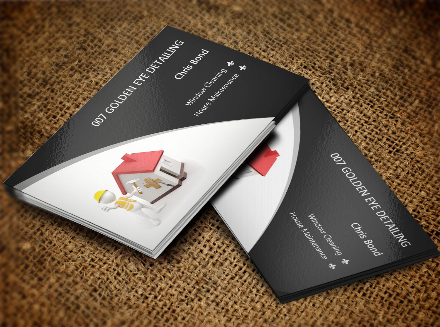 Visitenkarten-Design von Lanka Ama für  Bond - GOLDEN EYE DETAILING.. | Design #9452283