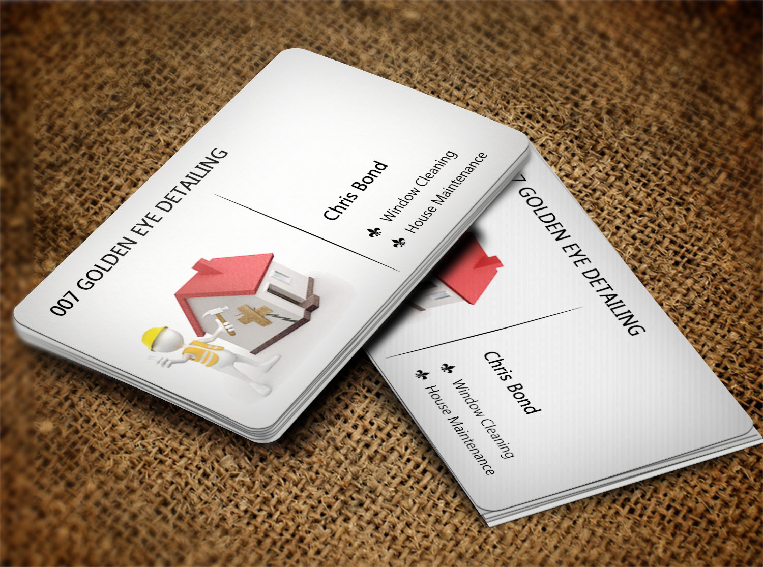 Business Card Design by Lanka Ama for  Bond - GOLDEN EYE DETAILING.. | Design #9452287