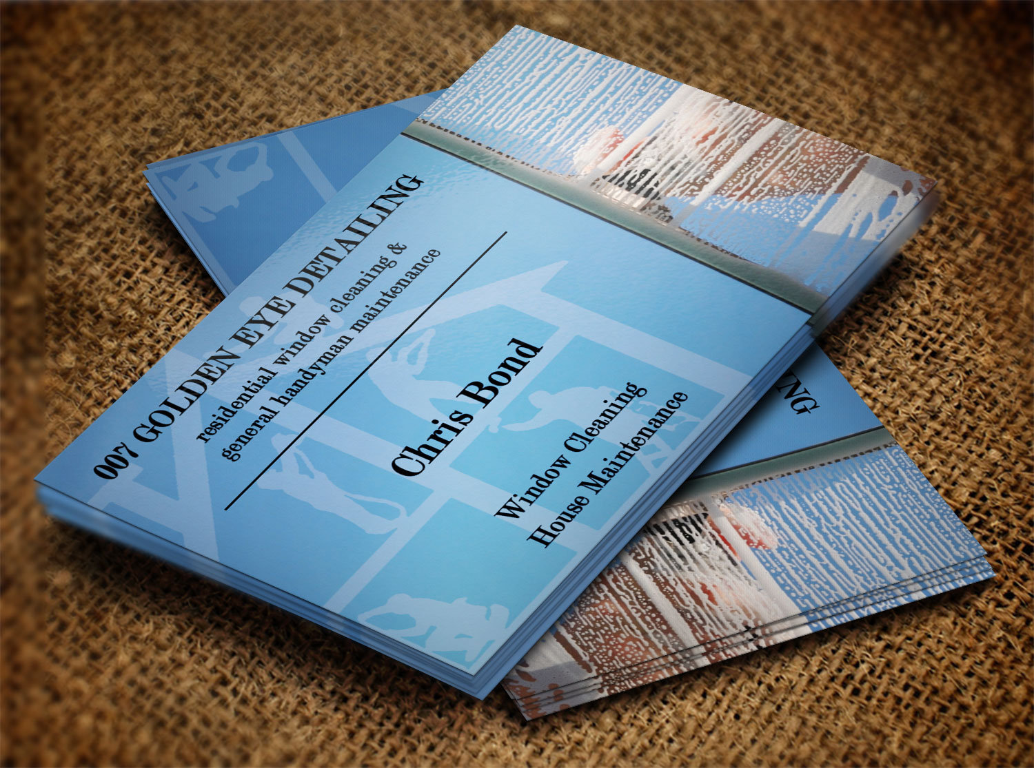 Business Card Design by Lanka Ama for  Bond - GOLDEN EYE DETAILING.. | Design #9452289