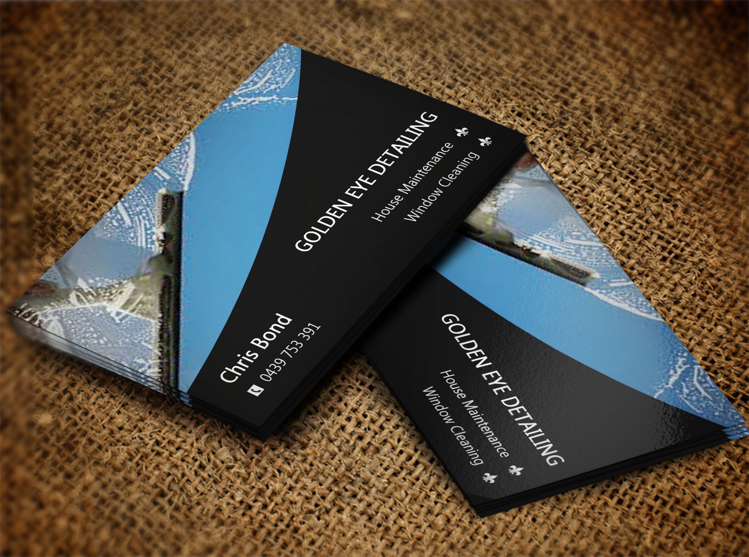 Design de Carte de Visite par Lanka Ama pour  Bond - GOLDEN EYE DETAILING.. | Design #9472913