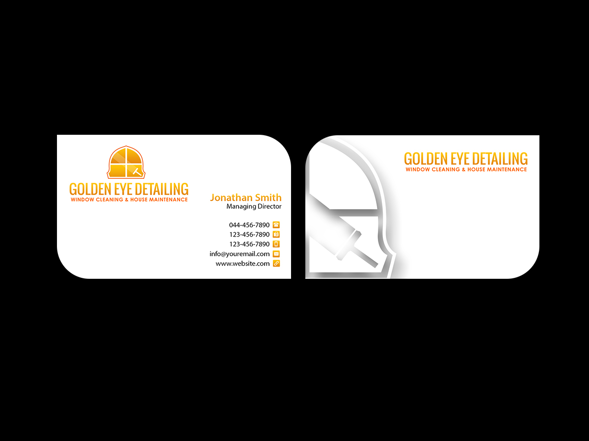 Design de Carte de Visite par Creations Box 2015 pour  Bond - GOLDEN EYE DETAILING.. | Design #9469317