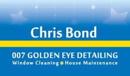 Visitenkarten-Design von OdeyaStudio für  Bond - GOLDEN EYE DETAILING.. | Design #9458048