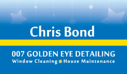 Design de Carte de Visite par OdeyaStudio pour  Bond - GOLDEN EYE DETAILING.. | Design : #9458048