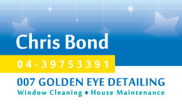 Visitenkarten-Design von OdeyaStudio für  Bond - GOLDEN EYE DETAILING.. | Design #9459065