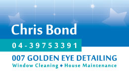 Design de Carte de Visite par OdeyaStudio pour  Bond - GOLDEN EYE DETAILING.. | Design : #9459066