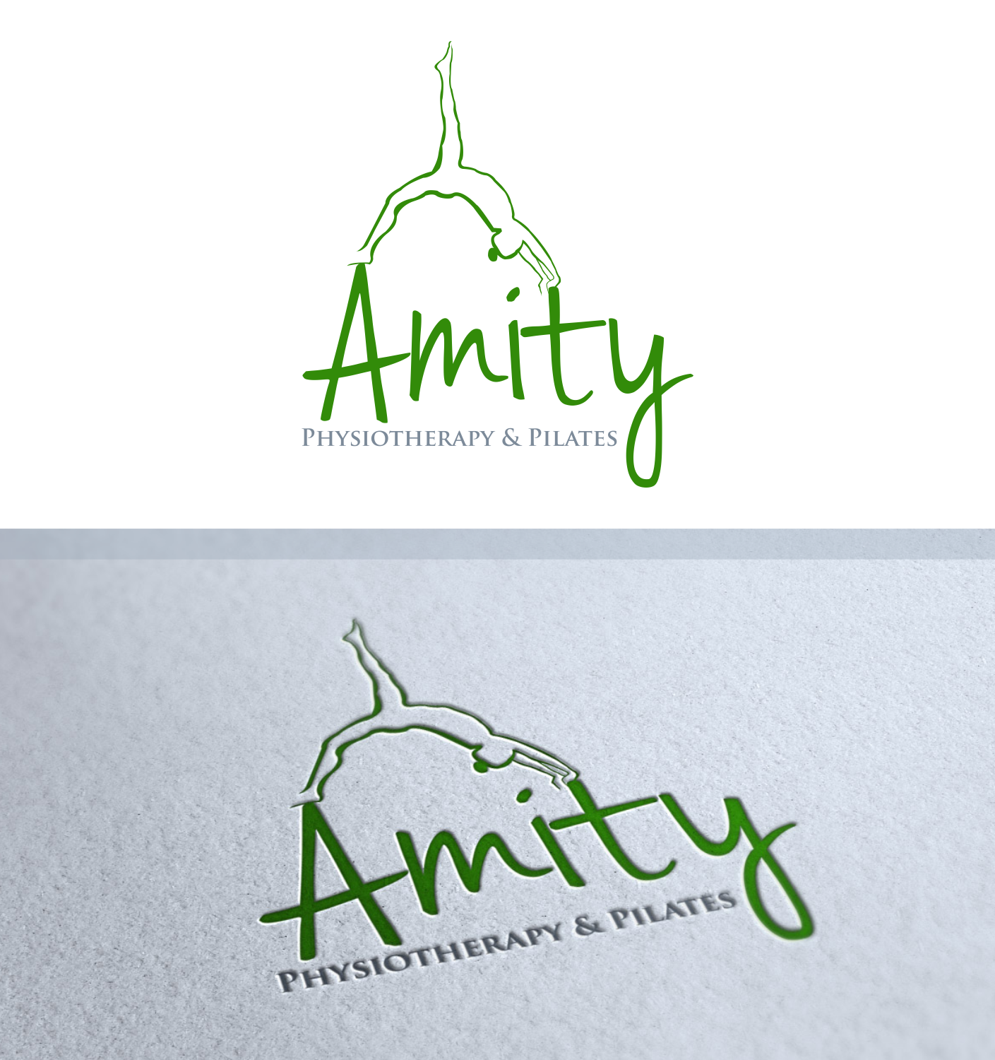 Logo Design by jenggot_merah_ for Amity Physiotherapy & Clinical Pilates | Design #9462556