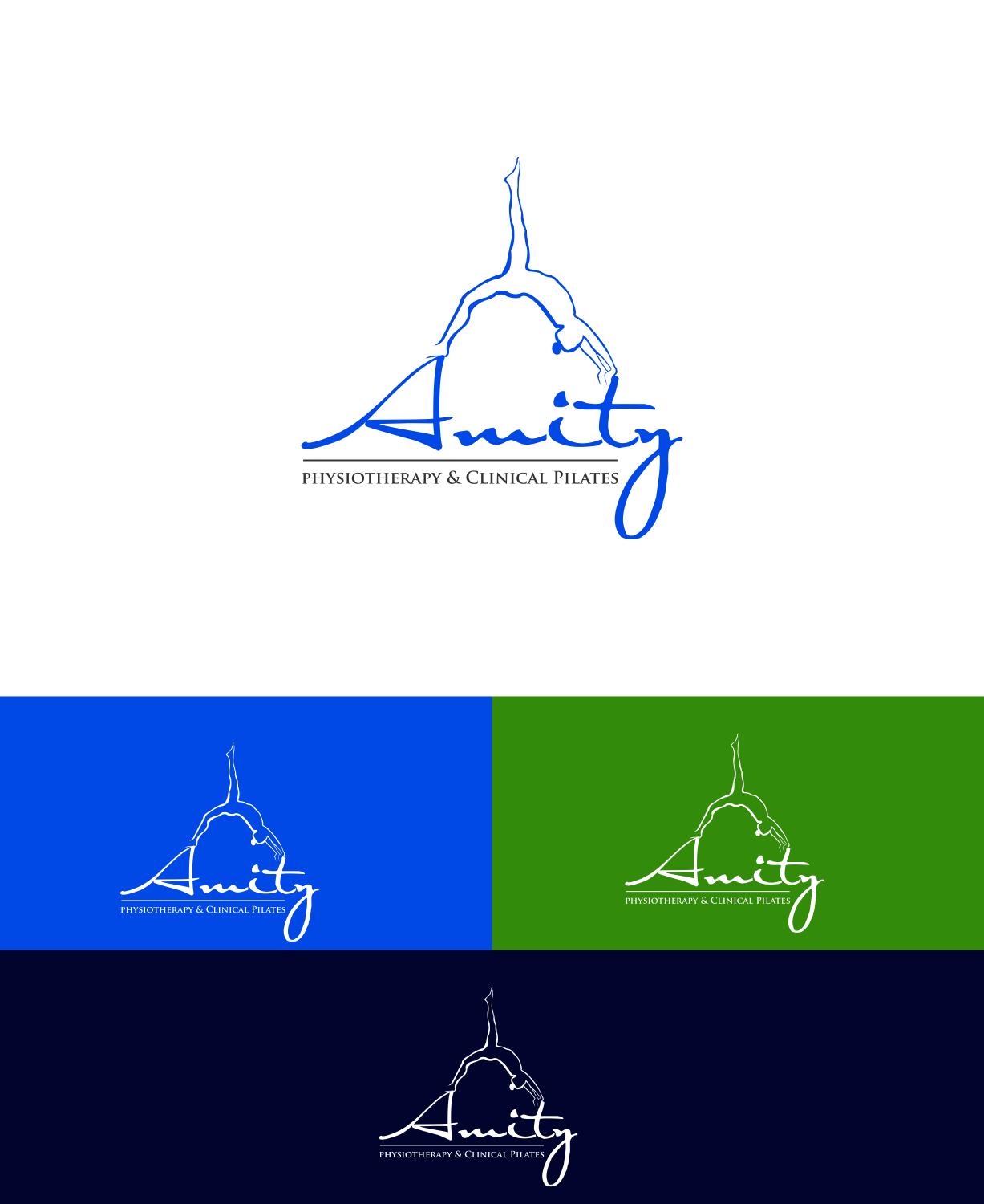 Logo Design by jenggot_merah_ for Amity Physiotherapy & Clinical Pilates | Design #9462794