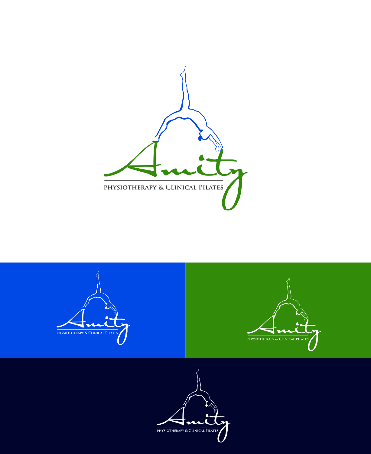 Logo Design by jenggot_merah_ for Amity Physiotherapy & Clinical Pilates | Design #9462795