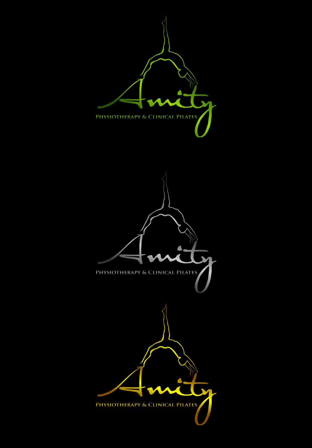 Logo Design by jenggot_merah_ for Amity Physiotherapy & Clinical Pilates | Design #9465804