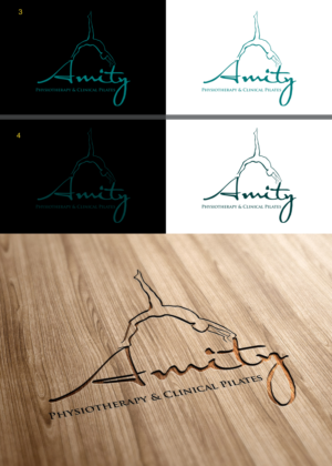 Logo Design by jenggot_merah_ for Amity Physiotherapy & Clinical Pilates | Design: #9475436